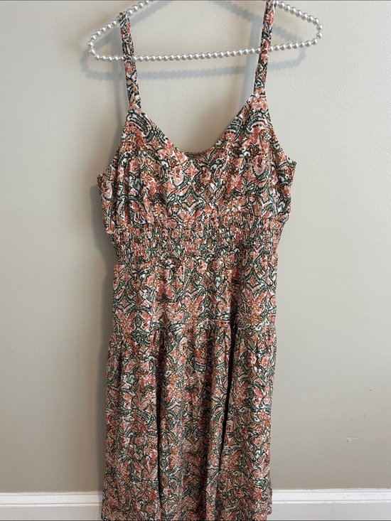 Skies Are Blue Dresses & Skirts - NEW Skies are blue size large Floral Print Spaghetti Strap Sundress